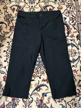 Eddie Bauer Black Crop Pants